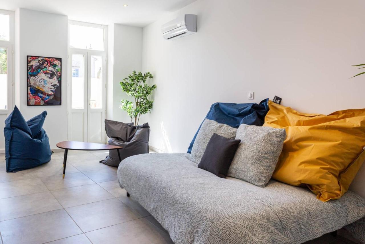 Maxbnb - Climatise - Grand Studio 37M2 & Terrasse 30M2 - Est Toulon Eksteriør bilde